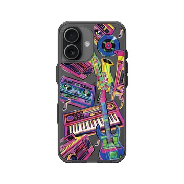 iPhone 17 Clear (相機按鈕) 酷墨灰 - RHINO LIVE - 仿舊新聲