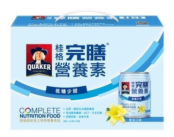 【桂格】完膳香草低糖配方250MLx8罐/盒 效期:2025/06/05