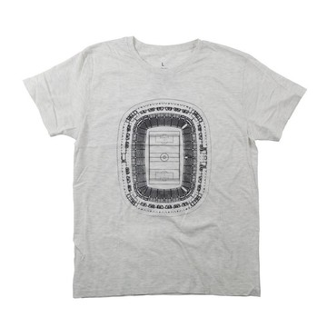 足球場平面圖設計 T 卹男女通用 XS ~ XL 尺寸 Tcollector