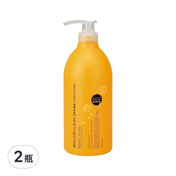 KUMANO 熊野油脂 SALON LINK EXTRA 沙龍級特級護髮素 橘 金木犀桂花香 1L 深層修護 柔順亮澤  2瓶