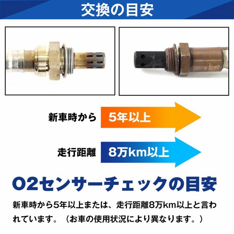 トヨタ ダイハツ O2センサー エキパイ側 オーツーセンサー エキゾ−ストパイプ側 89465-97205 通販 