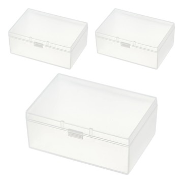 MUJI 無印良品 聚丙烯小物盒  單一顏色  110 x 75 x 46mm  3個