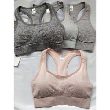 出口款 高強度運動背心女瑜伽健身漸變背心速干衣學生無鋼圈bra