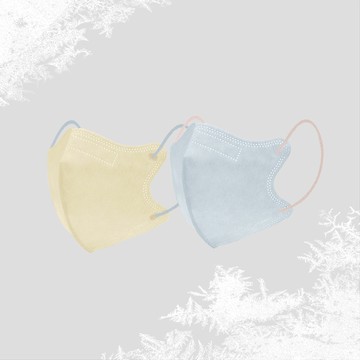[新品嚐鮮]3D香氛涼感醫療口罩M(20入)-檸檬蘇打