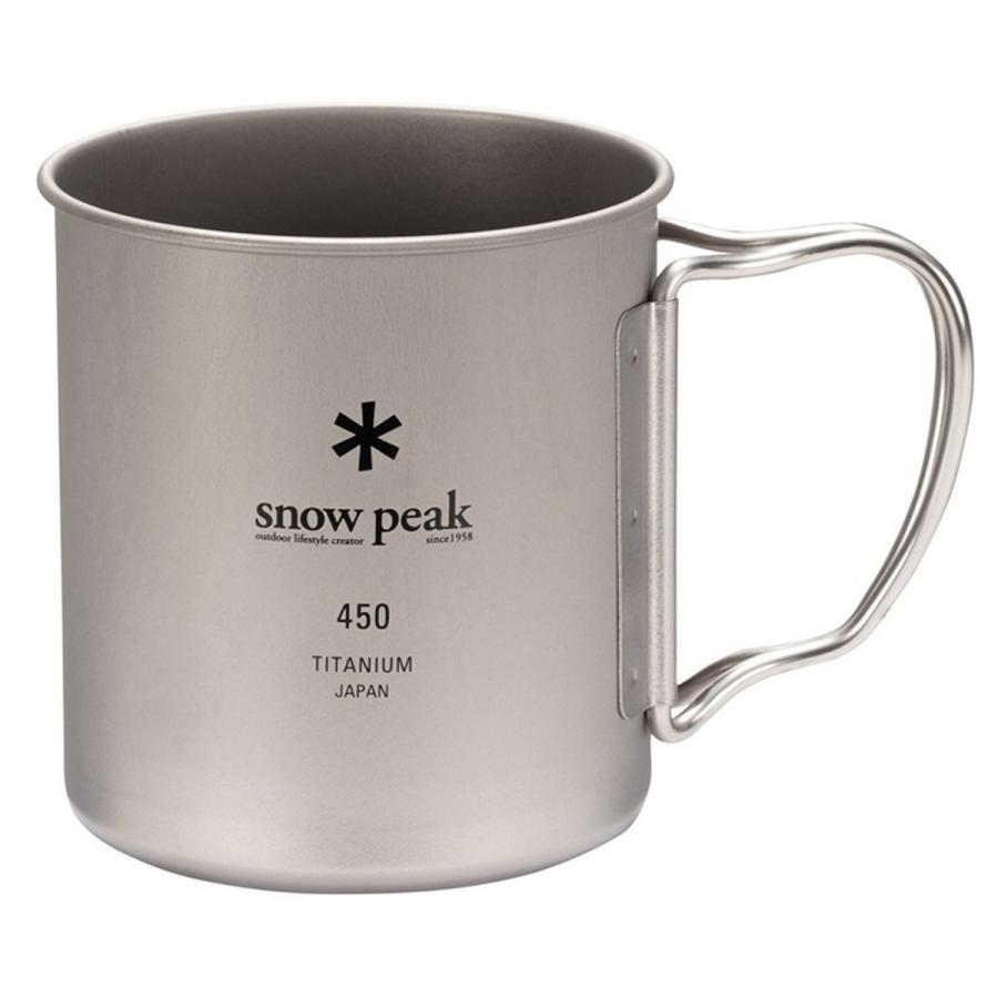 Snow Peak スノーピーク マグ・シェラカップ チタン シングルマグ 450ml MG-143