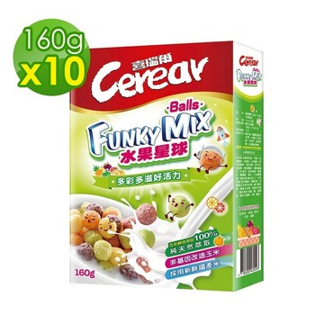 【喜瑞爾】 Funky Mix 水果星球 (160gx10入/箱)