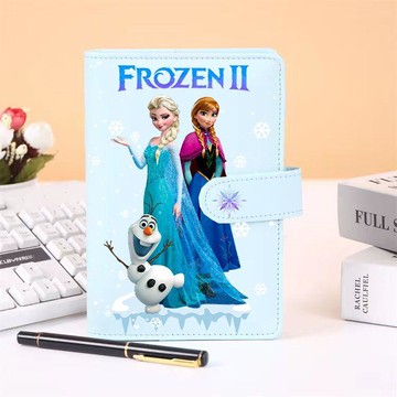⭐️精選好物⭐️冰雪奇緣手賬本 活頁記事本 艾莎安娜日記本 冰雪奇緣周邊手賬本筆記本 活頁夾日記本 學生作業本子筆記本