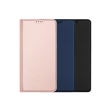 DUX DUCIS SAMSUNG 三星 A37/A57 5G SKIN Pro 皮套 側翻皮套粉色-A37