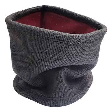 SnowIOU 樹飛雪 石墨烯遠紅外線脖圍  FREE SIZE 男女適用  灰色 + 紅色