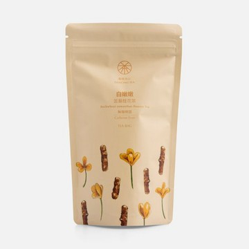舞間茶心白嫩嫩苦蕎桂花茶(無咖啡因)5Gx10入