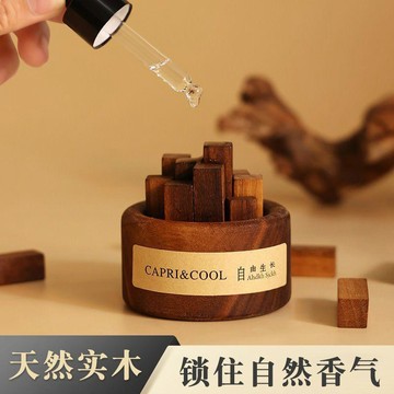 臺灣熱賣🔥🔥擴香木 香薰 擺件 精油 家用 車載 拓香器 臥室 辦公室 小衆 生日禮物 無火香
