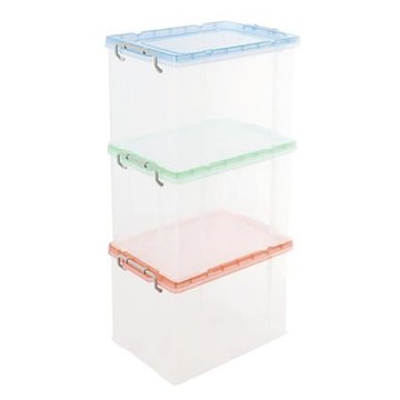 KEYWAY強固型掀蓋整理箱/K014/19L/綠