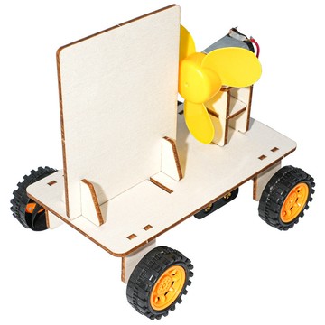 「藍象科學小實驗」作用力與反作用力小車 動腦DIY創造性實驗動手操作科技小製作