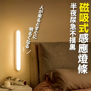 🧡人來即亮 人走緩滅🧡磁吸人體感應燈 USB充電 人體感應燈 衣櫃燈 LED感應燈 走廊燈 老人燈 樓梯燈 感應燈 應急