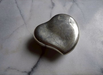 【老時光 OLD-TIME】早期台灣製厚重鍍銀珠寶盒