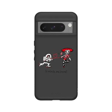Pixel 8 Pro SolidSuit 黑 - 迪士尼-玩具總動員 Toy Story - Love Love-巴斯光年與翠絲