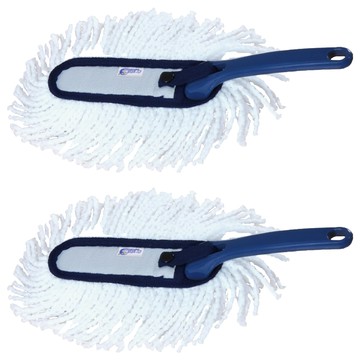 NEXCLEANS 舞水痕 立體纖維 除塵刷  白色  2個