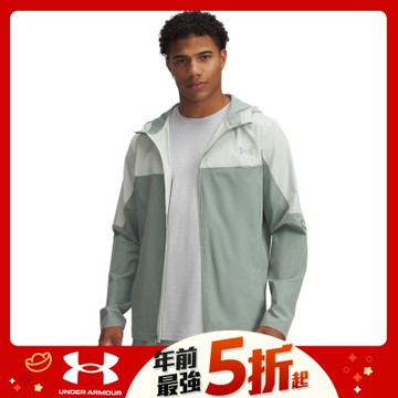【UNDER ARMOUR】UA 男 Vanish Woven Utility 防風外套_1389255-348