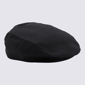 Dolce & Gabbana Black Gabardine Flat Cat