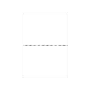 マルチプリンタ帳票（FSC森林認証紙） B5白紙2面 100枚入×5冊