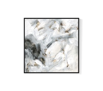 菠蘿選畫所 黑白輝映 APAD4413D 40 x 40cm 木色 掛畫 居家裝飾