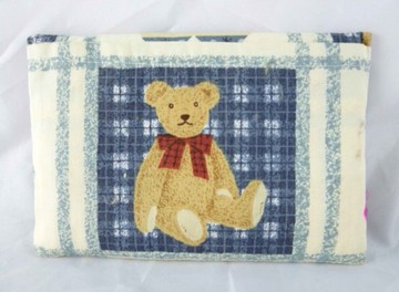 【震撼精品百貨】Holly's Bear 泰迪熊~面紙套『白藍』