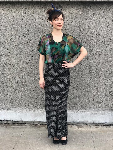 神秘小圖騰長裙