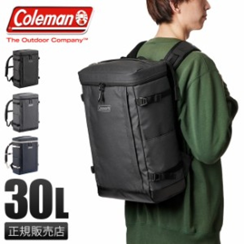 商品レビューで+5%｜コールマン リュック 30L スクエア ボックス型 大 ...