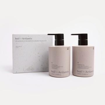 hoi x日京山風-洗髮沐浴二入組禮盒