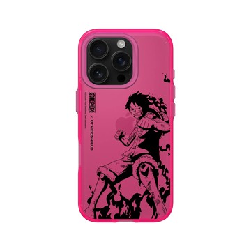 iPhone 16 Pro Clear 粉漾桃 - 航海王 One Piece - 復刻系列-魯夫