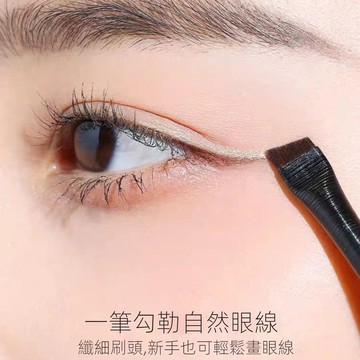 王霏霏同款 刀鋒眼線刷 專業級 扁平頭斜角眉刷 眼線刷 極細眼線刷 臥蠶眉粉刷 眼瞼下至眉刷 102眉刷 101眼線刷