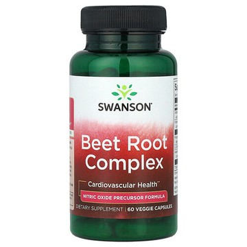 Swanson Vitamins, 甜菜根複合物，60 粒素食膠囊