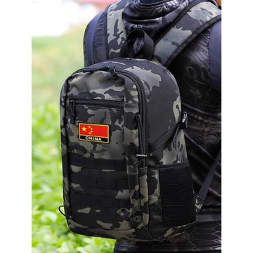 迷彩雙肩包小號迷你戶外戰術背包10升兒童小學生春游多功能書包