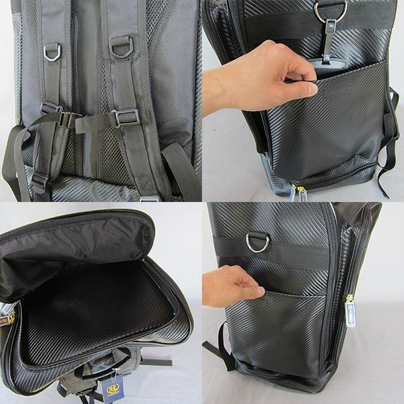 剣道防具（専用バッグ付） 楽天市場】剣道 防具袋 防具バッグ 2WAY 合皮 クロザン 角型