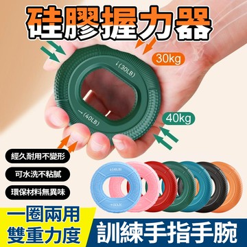 加厚握感💪矽膠握力圈 20-80磅可選 手部運動器材 握力訓練器 迷你握力圈 圓握力器 握力球 握力器 握力圈 解壓好物