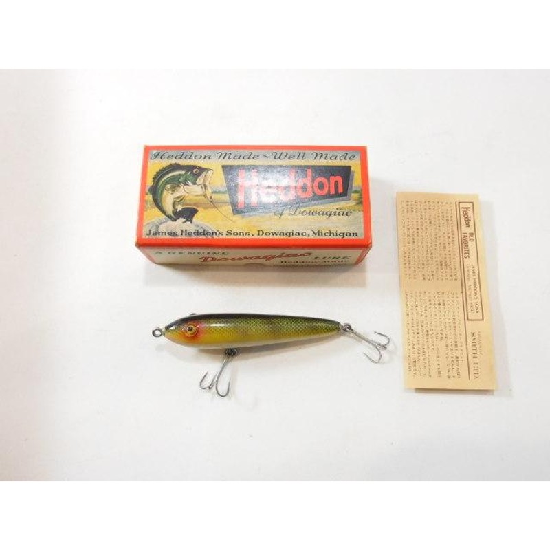 ヘドン ザラゴッサ ジュニア Heddon ZARAGOSSA Jr L ウッド スミス オールドヘドン (260-859 | LINEブランドカタログ