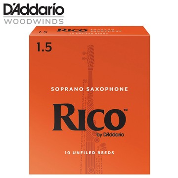 美國 RICO 高音薩克斯風竹片 Soprano Saxophone RI-S 橘盒 小叮噹的店