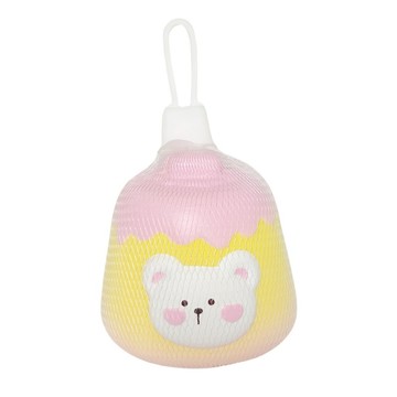 創意捏捏樂-彩虹布丁小熊(款式隨機出貨)