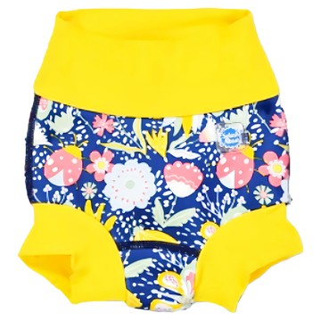 Splash About Happy Nappy Duo 銀離子3D雙層游泳尿布褲 環保省錢可重複使用  XL  1件