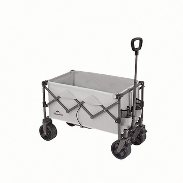【Naturehike】輕盈折疊手推車 裝備車 70L/100L  JJ012 煙灰色  原廠公司貨一年保固