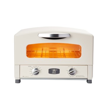 【福利品】日本千石阿拉丁「專利0.2秒瞬熱」2枚燒復古多用途烤箱 AET-GS13T