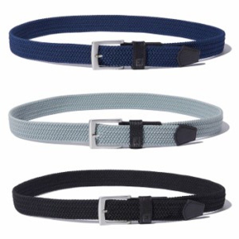 フットジョイ Foot Joy FA22ACBT JP Stretch Braided Belt ゴルフ ...