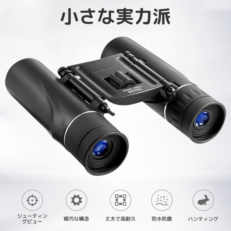 4年保証』 LibertyR shop双眼鏡 10倍 高倍率 100×22 望遠鏡 BAK4 FMC