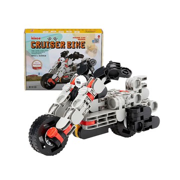 韓國iRingo 百變創意3D積木-車輛系列(拉風重機)