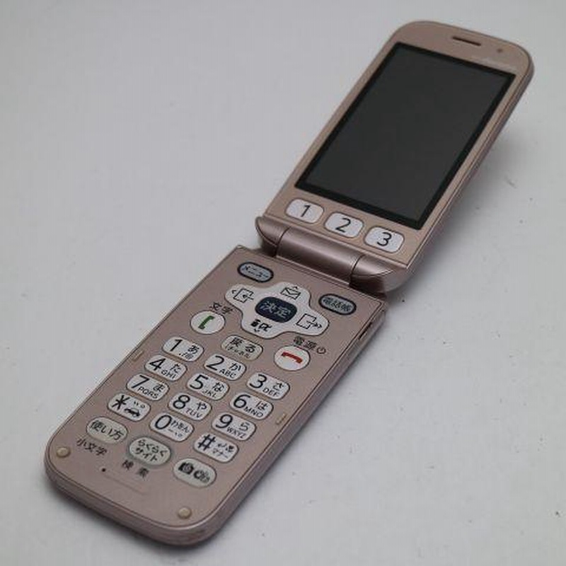 美品 F-08C ピンク 即日発送 DoCoMo ガラケー FUJITSU らくらくホン 本体 白ロム あすつく 土日祝発送OK |  LINEブランドカタログ