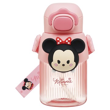 Skater 頭型吸管水壺  米妮  590ml  1個
