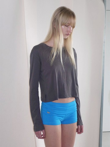 CLASSIC LONG SLEEVE T-SHIRTS [CHARCOAL]
