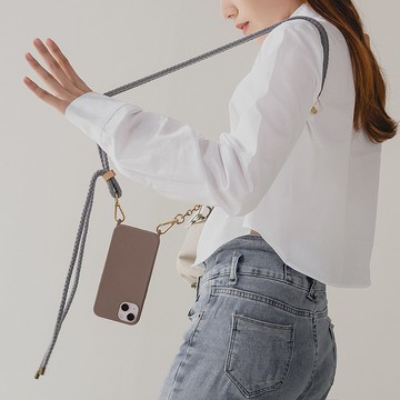 ČECHY - 霧藍色 * 手機背帶