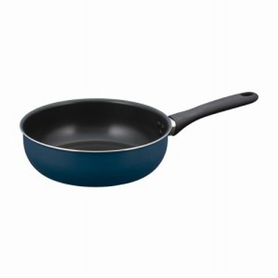 サーモス KFD-024D-NVY 【ガス火対応】炒め鍋　24cm　ネイビーTHERMOS　KITCHENplus[KFD024DNVY] 返品種別A