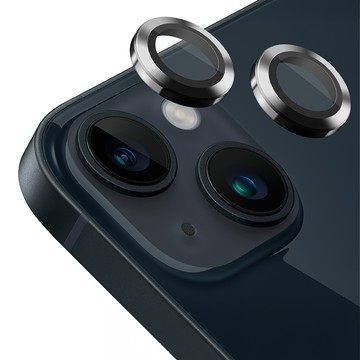 YADI 亞第 精準定位 手機鏡頭保護貼 GC4D-IP14-2CD-S 銀色  1個  Apple iPhone 14 6.1吋